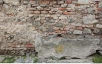 Photo Texture of Damaged Wall Brick 0002